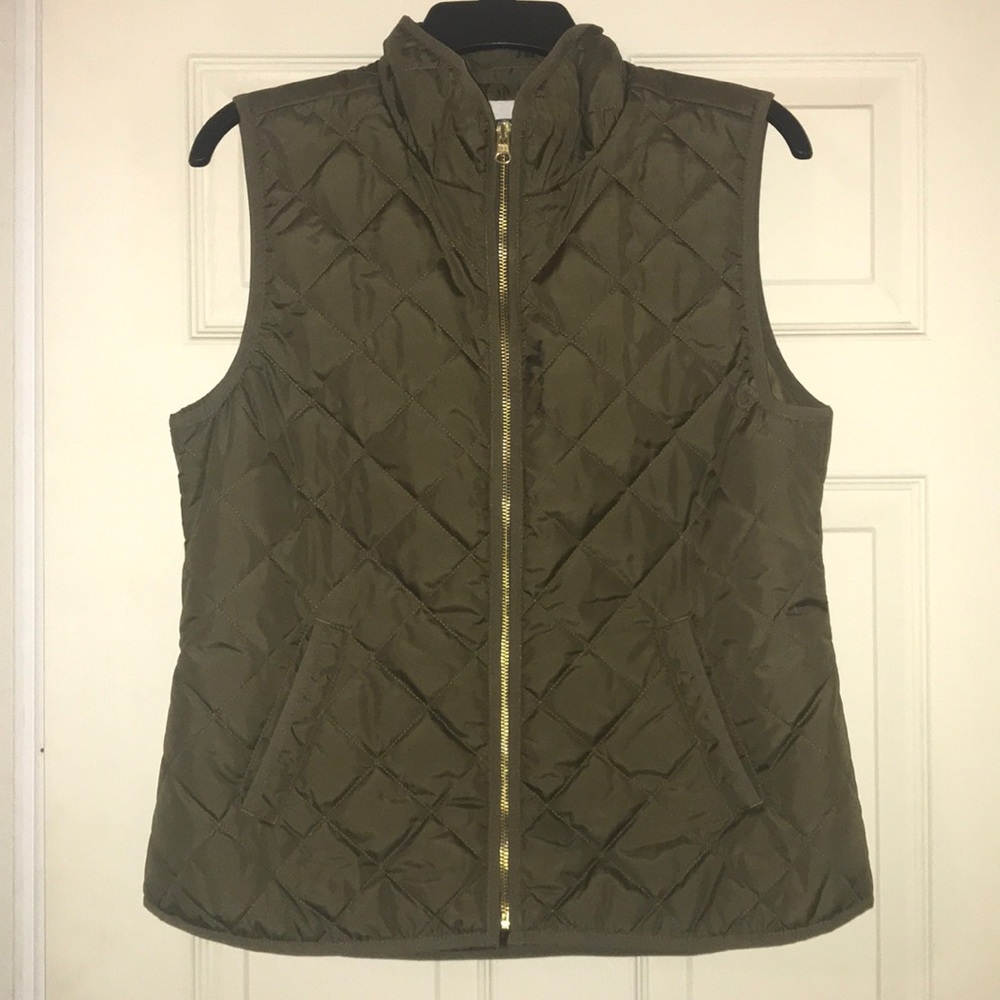 Army green vest